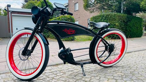 The Ruffian - "Black/Redwall", Fietsen en Brommers, Elektrische fietsen, Zo goed als nieuw, Overige merken, Ophalen