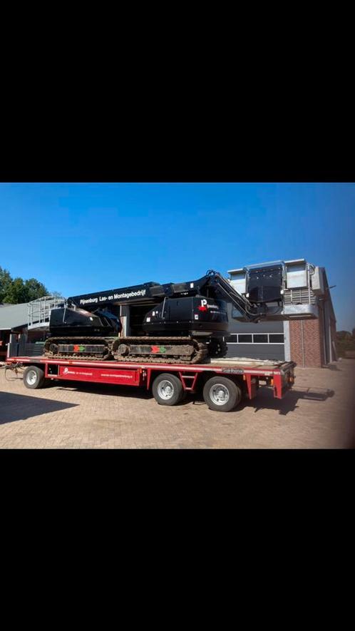 Goldhofer 3as aanhanger machinetransporter uitschuifbaar, Auto's, Vrachtwagens, Bedrijf, Ophalen