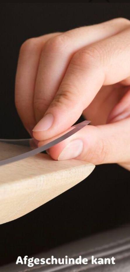 Doorzichtig tafelzeil 2 mm afgeschuinde kanten, Huis en Inrichting, Tafelkleden, Nieuw, Rechthoek, Binnen, Ophalen of Verzenden