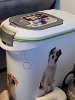 Recente curves bewaarbak voor brokjes met schade, Dieren en Toebehoren, Ophalen, Gebruikt