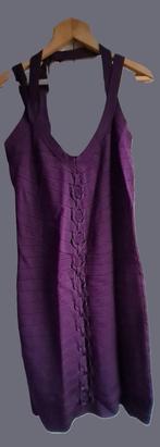 Karen Millen halterband jurk, Kleding | Dames, Karen Millen, Paars, Maat 42/44 (L), Ophalen of Verzenden