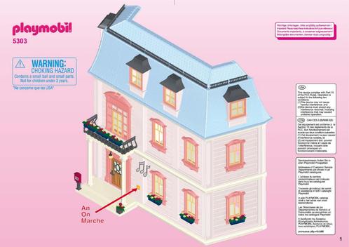 Playmobil 5303 Herenhuis, Kinderen en Baby's, Speelgoed | Playmobil, Zo goed als nieuw, Ophalen