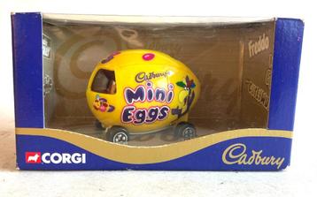 Cadbury’s creme egg geel CORGI # 57502.   beschikbaar voor biedingen