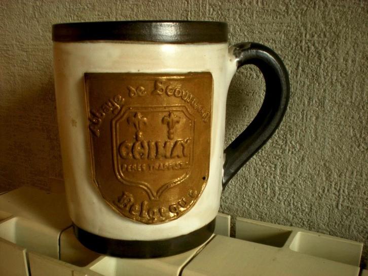 Trappistes CHIMAY  chope, Collections, Marques de bière, Comme neuf, Chope(s), Enlèvement ou Envoi