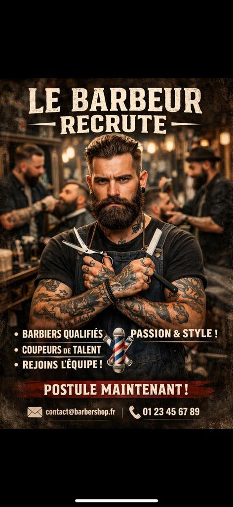 Recherche barbier, Huis en Inrichting, Tafels | Kaptafels, Ophalen of Verzenden