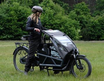 Bakfiets Riese & Muller Load 60 Vario, Fietsen en Brommers, Zo goed als nieuw, 2 kinderen, Elektrisch, Ophalen
