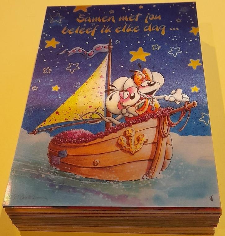 Diddl Nederlandse B-reeks effectkaarten, Verzamelen, Diddl, Nieuw, Papier, Kaart of Schrift, Diddl, Ophalen of Verzenden