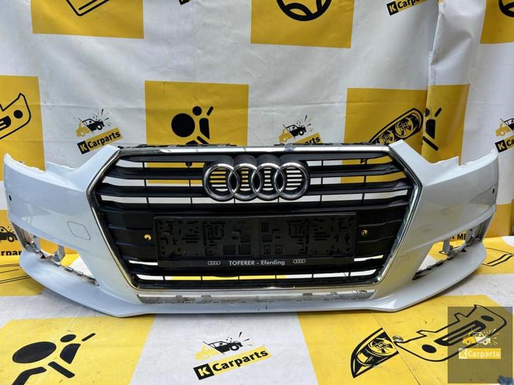 Audi A4 B9 8W Voorbumper origineel PDC 8W0807437, Auto-onderdelen, Carrosserie, Bumper, Audi, Voor, Gebruikt