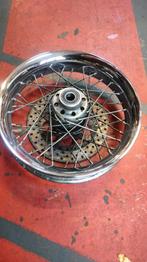 voorwiel (rim) velg rond  16 inch chroom gebruikt, Motoren, Niet ingevuld, Gebruikt, Niet ingevuld, Ophalen of Verzenden