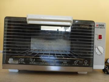 Mini four électrique SEB 800W idéal pour caravane ou studio, Electroménager, Enlèvement ou Envoi, Autoportant, Four