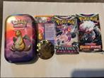 3 tins Pokemon, Ophalen of Verzenden, Nieuw, Meerdere kaarten