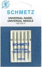 Schmetz Universeel naaimachinenaalden 130/705H, dikte nr 100, Nieuw, Ophalen of Verzenden