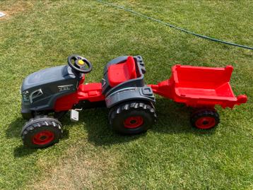 Smoby stronger xxl tractor met aanhangwagen beschikbaar voor biedingen