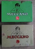Meccano: 2 oude, blikken doosjes, Antiek en Kunst, Ophalen of Verzenden