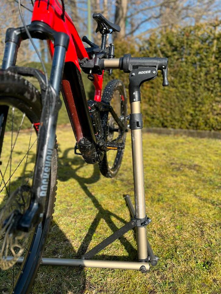 Fiets Montagestandaard / Werkstandaard, Vélos & Vélomoteurs, Accessoires vélo | Porte-vélos, Utilisé, Enlèvement