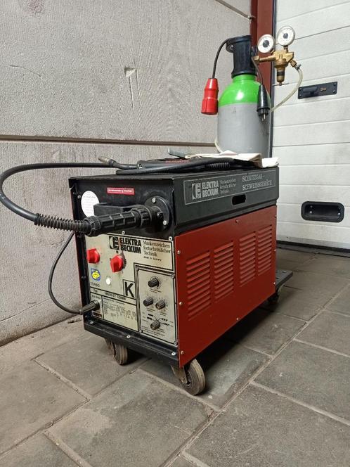 Co2 lasapparat elektra beckum, Doe-het-zelf en Bouw, Gereedschap | Lasapparaten, Gebruikt, CO2, 150 tot 250 ampère, Ophalen