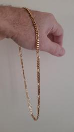 Prachtige goudkleurige ketting ,60 cm 35 gr, zonder sluiting, Ophalen of Verzenden, Nieuw, Goud, Overige materialen