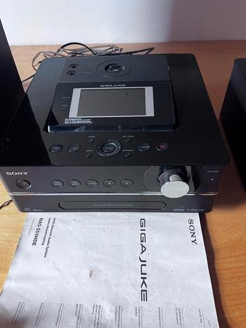 Sony Giga Juke NAS-SC55PKE HDD Netwerk Audio Systeem beschikbaar voor biedingen