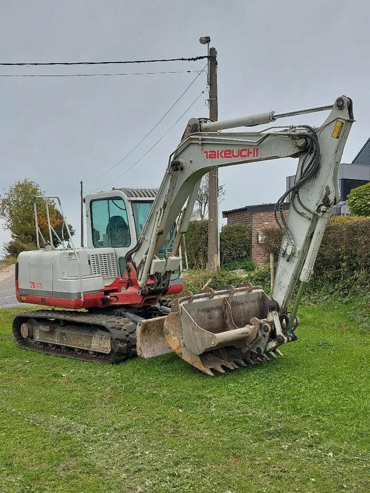 Pelleteuse Takeuchi, Zakelijke goederen, Machines en Bouw | Kranen en Graafmachines, Graafmachine, Ophalen