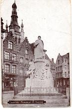 postkaart Kortrijk, Ophalen of Verzenden, Gelopen, West-Vlaanderen