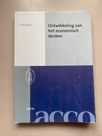 Ontwikkeling van het economisch denken handboek + tekstboek, Ophalen of Verzenden, Gelezen, G. Erreygers