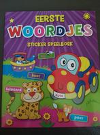 Eerste woordjes sticker speelboek, nieuw, Ophalen of Verzenden, Nieuw, Knutselen