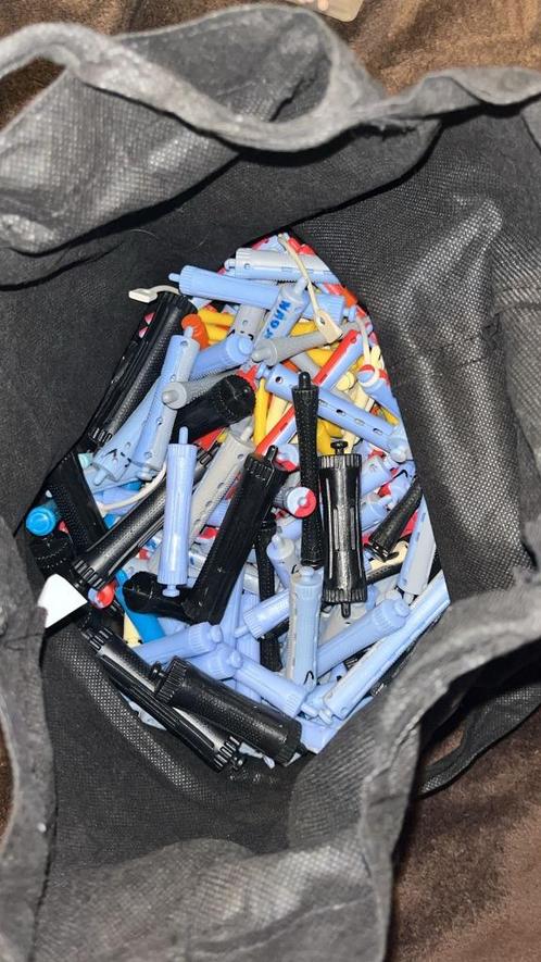 Permanentwikkels & Fixatiesponsjes & papiertjes & latjes, Handtassen en Accessoires, Uiterlijk | Haarverzorging, Gebruikt, Overige typen