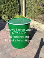 Ijzere regenton, Tuin en Terras, Regentonnen, Ophalen, Nieuw