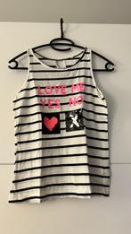 Here & There wit topje met tekst met tekst 158/164, Kinderen en Baby's, Kinderkleding | Maat 158, Jongen of Meisje, Ophalen of Verzenden