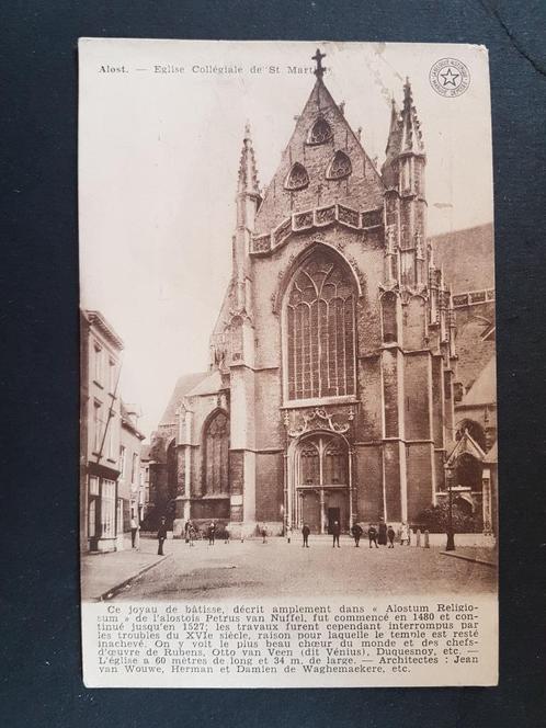 Carte d'honneur Tableau d'Honneur de l'Église d'Alost 1939, Collections, Cartes postales | Belgique, Affranchie, Flandre Orientale