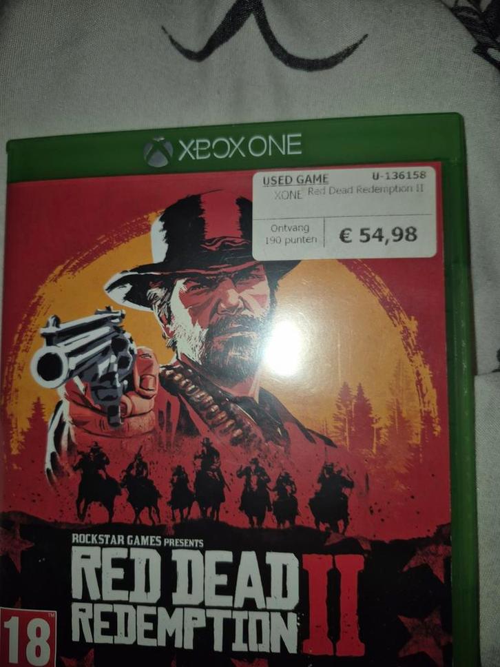 Red dead redemtion 2, Games en Spelcomputers, Spelcomputers | Xbox One, Niet werkend, Xbox One, 500 GB, Met 1 controller, Met games