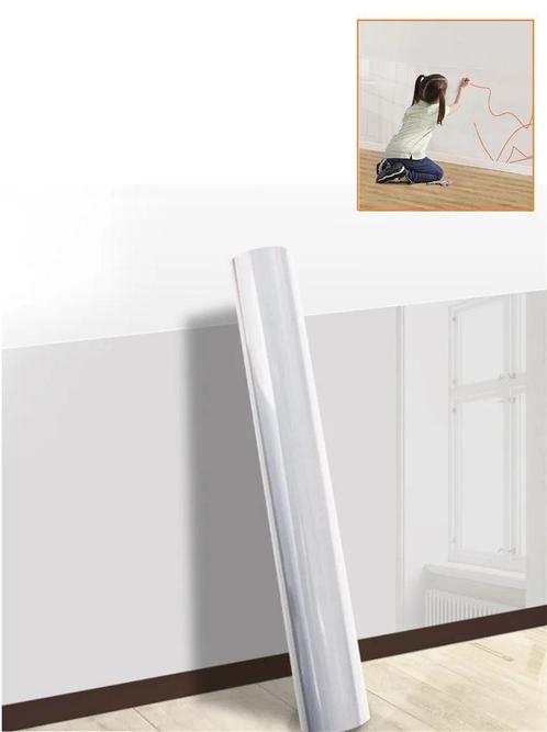 Elektrostatische Muurfolie Transparant 60 x 100 cm, Huis en Inrichting, Overige Huis en Inrichting, Nieuw, Verzenden
