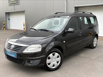 Dacia Logan MCV Benzine 2009 Trekhaak Gekeurd LEZ OKÉ, Auto's, Dacia, Logan, Bedrijf, Handgeschakeld, 5 deurs