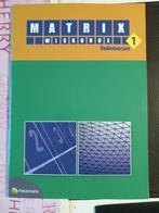 Matrix wiskunde 1 vademecum, Boeken, Nieuw, ASO, Ophalen of Verzenden, Wiskunde A