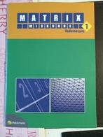 Matrix wiskunde 1 vademecum, Boeken, Ophalen of Verzenden, Nieuw, ASO, Wiskunde A