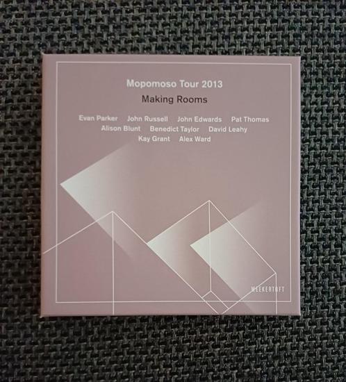 4xCD: Mopomoso Tour 2013, met Evan Parker, John Edwards, ..., CD & DVD, CD | Jazz & Blues, Neuf, dans son emballage, Jazz, 1980 à nos jours