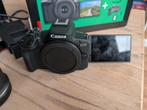 Canon EOS R50 Vlog kit + extra batterijen+ nieuw zakje, Ophalen, Zo goed als nieuw, Canon