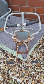 Vintage fietsstoeltje, fietsstoeltjes, retro uitstraling., Vélos & Vélomoteurs, Accessoires vélo | Sièges de vélo, Enlèvement ou Envoi