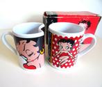Betty Boop duo mokken tassen. Collector items, 2007, Ophalen of Verzenden, Betty Boop, Zo goed als nieuw, Gebruiksvoorwerp