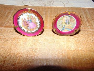 Limoges mini  bordjes 2,5 cm beschikbaar voor biedingen