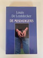 Louis De Lentdecker, De misdadigers, in perfecte staat, Gelezen, Juridisch en Recht, Ophalen of Verzenden