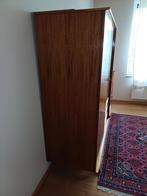 Vintage kleerkast met 3 deuren en 3 lades, Ophalen, Gebruikt, Met hangruimte