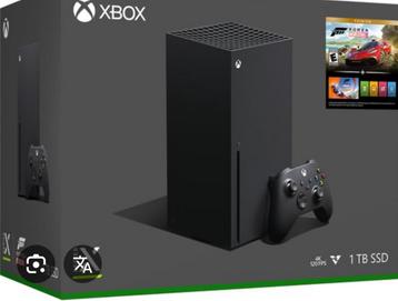 Xbox Series X avec manette et boîtier., Enlèvement, Contrôleur, Xbox Series X