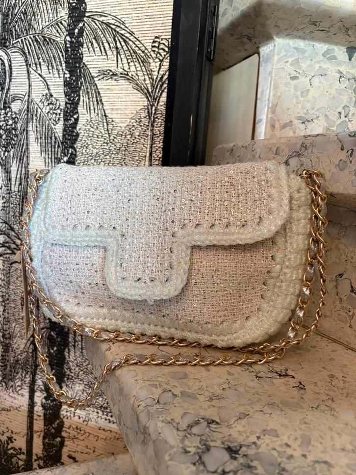 Altelier Paname tweed tasje - nieuw!, Handtassen en Accessoires, Tassen | Damestassen, Ophalen of Verzenden