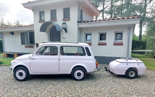 Giardiniera  met aanhanger, Auto's, Fiat, Particulier, Open dak, Trekhaak, Benzine, Overige carrosserie, 3 deurs, Handgeschakeld