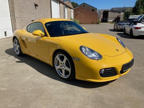 Porsche 987 Cayman S Speedyellow PCCB RUF, Auto's, Porsche, Particulier, Cayman, Benzine, Euro 5, Automaat, Overige kleuren, Blauw