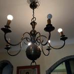 Klassieke kroonluchter, Huis en Inrichting, Lampen | Kroonluchters, Ophalen, Gebruikt, Metaal, Classique