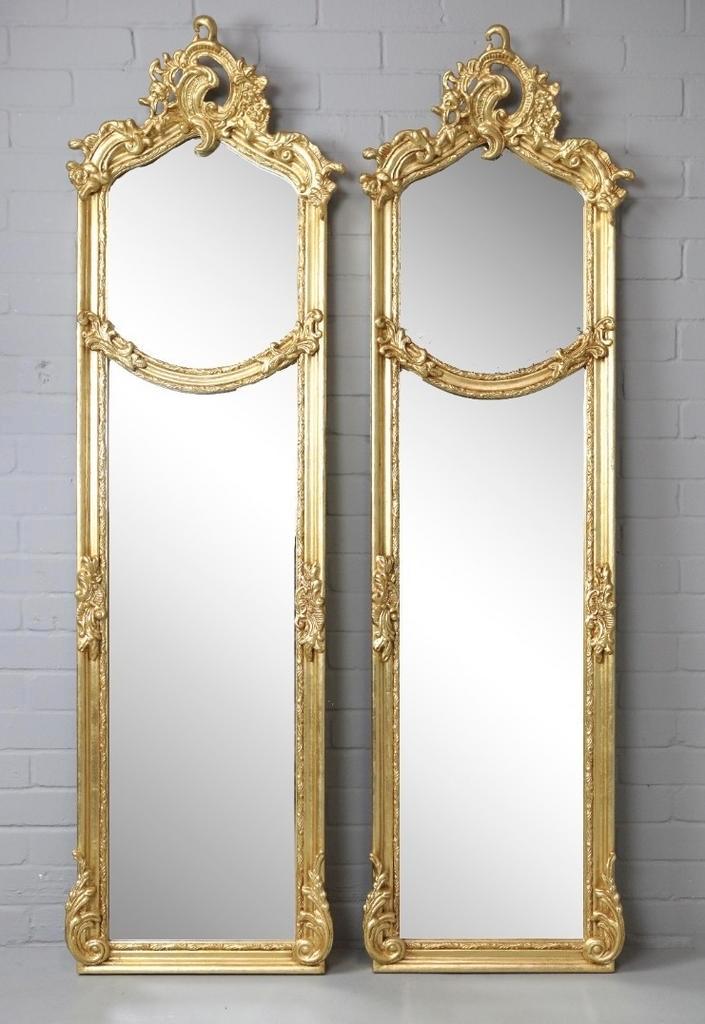 Set Franse Passpiegels, Antiek en Kunst, Antiek | Spiegels, Ophalen