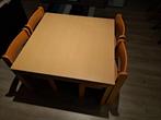 Stevige kleuter tafel met 4 stoeltjes  type wesco, Kinderen en Baby's, Kinderkamer | Tafels en Stoelen, Ophalen, Gebruikt, Tafel(s) en Stoel(en)