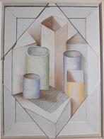 Abstract schilderij Jan Hendrik Verburg, Antiek en Kunst, Kunst | Schilderijen | Abstract, Ophalen of Verzenden